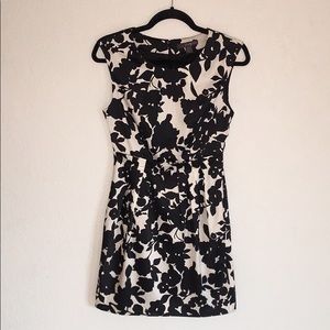 Forever 21 Black and White Floral Dress